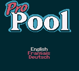 Pro Pool (USA) (En,Fr,De)